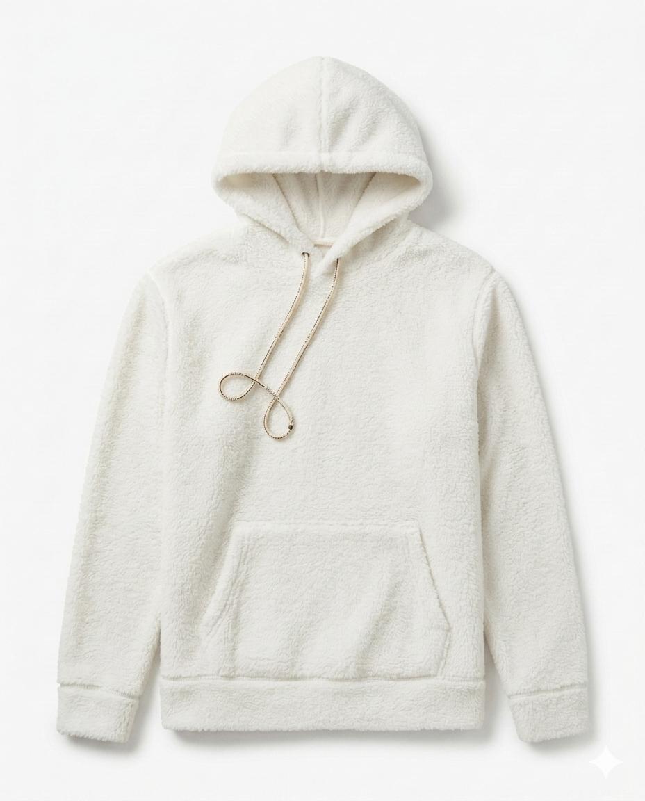 Soft Fur Pullover Hoodie - FOUR COLOURS