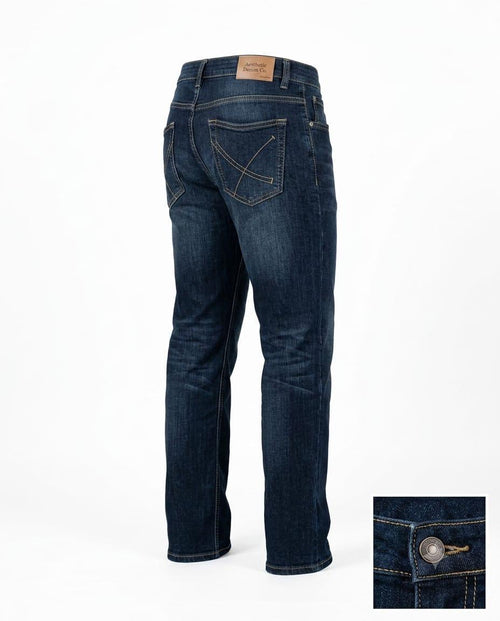 Baggy Denim, Maximum Comfort - DARK BLUE WASH
