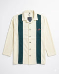 Vintage Heritage Shirt - Cream and Forest Green