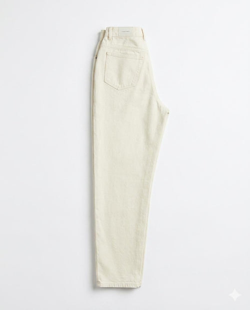 Classic Baggy Jeans - Off-White